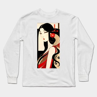 Chinese girl Long Sleeve T-Shirt